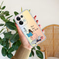 Girl with Book Customize Anti Yellow Case For Oppo Reno 8 Pro 5G