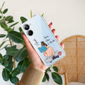 Girl with Book Customize Transparent Silicon Case For Realme 10 Pro 5G