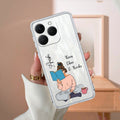 Girl with Book Customize Anti Yellow Case For Realme 15T 5G