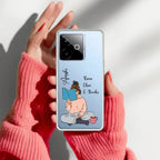 Girl with Book Customize Anti Yelllow Case For Realme GT 7T 5G