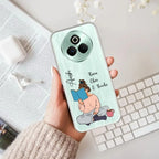Girl with Book Customize Anti Yelllow Case For Realme P3 Pro 5G
