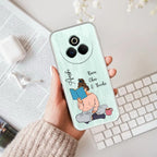 Girl with Book Customize Anti Yelllow Case For Realme P3 Pro 5G