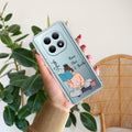 Girl with Book Customize Transparent Silicon Case For Redmi Note 15 5G