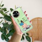 Girl with Book Customize Transparent Silicon Case For Vivo T3X 5G