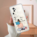 Girl with Book Customize Transparent Silicon Case For Vivo T4 Ultra 5G