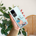 Girl with Book Customize Transparent Silicon Case For Vivo V30 Pro 5G