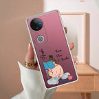 Girl with Book Customize Transparent Silicon Case For Vivo - ShopOnCliQ