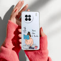 Girl with Book Customize Anti Yellow Case For Vivo X90 5G