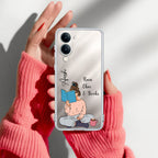 Girl with Book Customize Anti Yellow Case For Vivo T4 Lite 5G