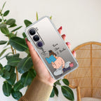 Girl with Book Customize Anti Yellow Case For Vivo Y300 5G