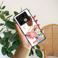 Girl With Book Glossy Metal Case Cover For Infinix - ShopOnCliQ