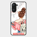 Girl With Book Glossy Metal Case Cover For Iqoo Z9 Lite 5G