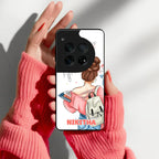 Girl With Book Glossy Metal Case Cover For OnePlus - ShopOnCliQ