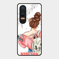 Girl With Book Glossy Metal Case Cover For Oneplus Nord Ce 4 Lite 5G