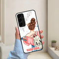 Girl With Book Glossy Metal Case Cover For Samsung - ShopOnCliQ