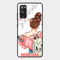 Girl With Book Glossy Metal Case Cover For Samsung Galaxy S20 Fe 5G