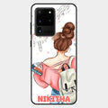 Girl With Book Glossy Metal Case Cover For Samsung Galaxy S20 Ultra