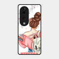 Girl With Book Glossy Metal Case Cover For Vivo T3 Ultra