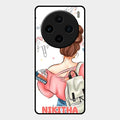 Girl With Book Glossy Metal Case Cover For Vivo X100 5G
