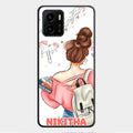 Girl With Book Glossy Metal Case Cover For Vivo Y01