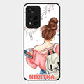 Girl With Book Glossy Metal Case Cover For Xiaomi 11I 5G