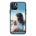 Girl With Dog Glossy Metal Case Cover For iPhone 11 Pro Max