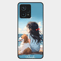 Girl With Dog Glossy Metal Case Cover For Realme 9 Pro Plus 5G