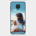 Girl With Dog Glossy Metal Case Cover For Redmi Note 9 Pro Max