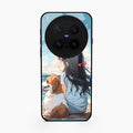 Girl With Dog Glossy Metal Case Cover For Vivo X300 Pro 5G