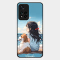 Girl With Dog Glossy Metal Case Cover For Xiaomi 11I 5G