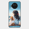 Girl With Dog Glossy Metal Case Cover For Xiaomi Mi 10I 5G