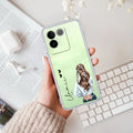 Girl With Flower Customize Anti Yellow Case For iQOO Z7 Pro 5G
