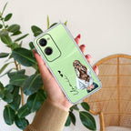 Girl With Flower Customize Anti Yellow Case For Vivo T3 Lite 5G
