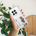 Girl With Flower Customize Transparent Silicon Case For OnePlus Nord 2T 5G