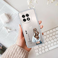 Girl With Flower Customize Anti Yellow Case For OnePlus 13R 5G