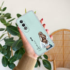 Girl With Flower Customize Anti Yellow Case For OnePlus Nord CE 4 5G