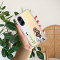 Girl With Flower Customize Anti Yellow Case For Oppo F23 5G