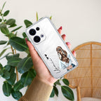 Girl With Flower Customize Anti Yellow Case For Oppo Reno 13 5G