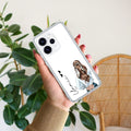 Girl With Flower Customize Transparent Silicon Case For Oppo Reno15 Pro 5G