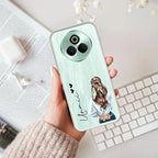 Girl With Flower Customize Transparent Silicon Case For Realme/Narzo - ShopOnCliQ