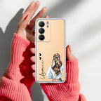 Girl With Flower Customize Anti Yelllow Case For Realme Narzo 80 Lite 5G