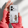 Girl With Flower Customize Anti Yelllow Case For Realme Narzo Power 5G
