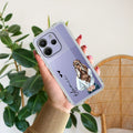 Girl With Flower Customize Transparent Silicon Case For Mi 11 Lite / Xiaomi 11 Lite NE 5G