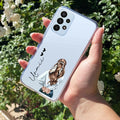 Girl With Flower Customize Anti Yellow Case For Samsung Galaxy A13 4G