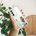 Girl With Flower Customize Anti Yellow Case For Vivo Y200e 5G