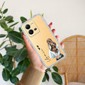 Girl With Flower Customize Anti Yellow Case For Vivo V25