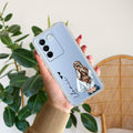 Girl With Flower Customize Anti Yellow Case For Vivo V27 Pro 5G