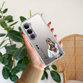 Girl With Flower Customize Anti Yellow Case For Vivo Y300 5G