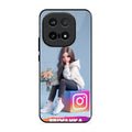 Girl With Flower Glossy Metal Case Cover For iQOO 15 5G
