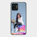 Girl With Flower Glossy Metal Case Cover For Nothing Phone 2